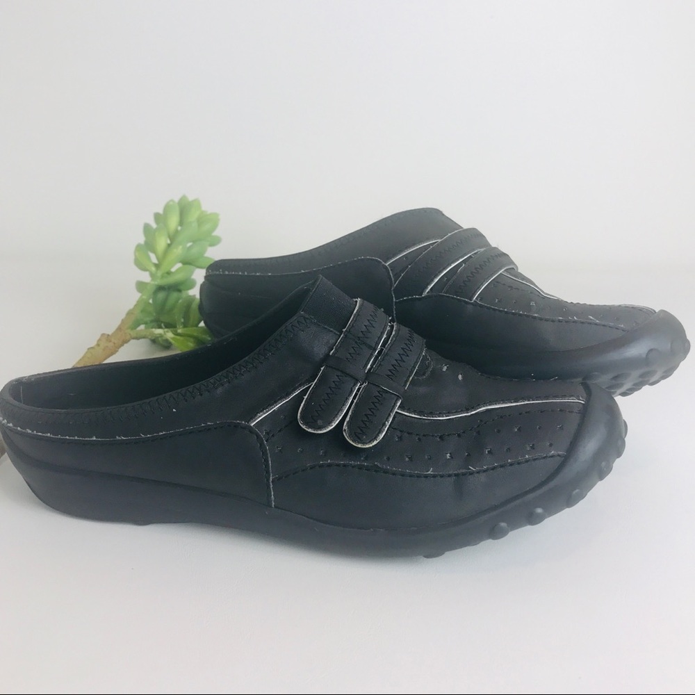 2/$14 Flexisole Sport Faux Leather Mule Zeal Slip-On 8W